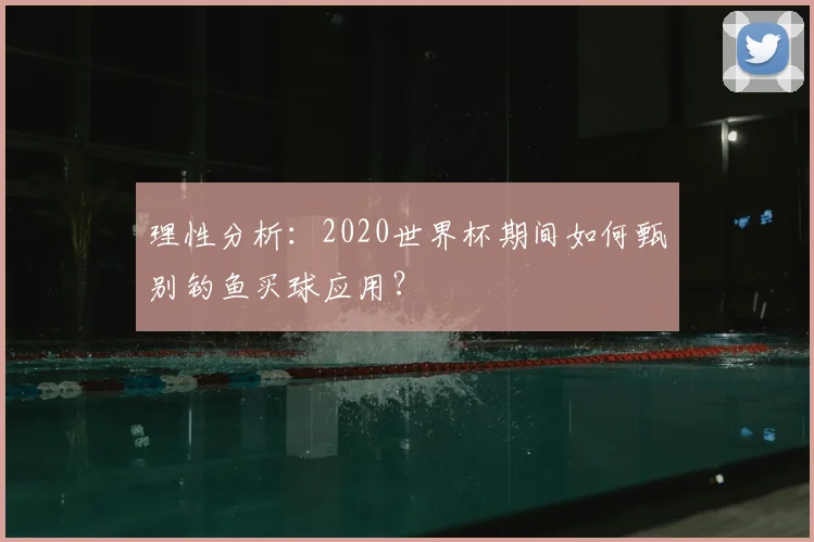理性分析：2020世界杯期间如何甄别钓鱼买球应用？