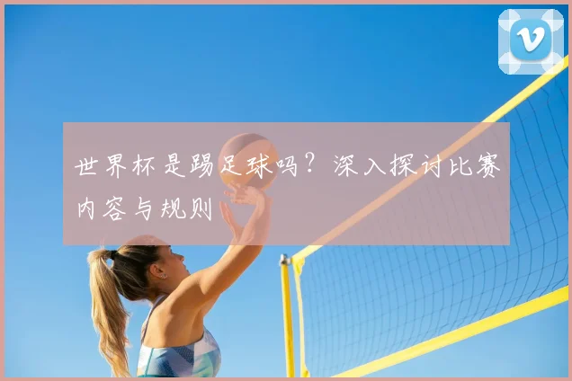 世界杯是踢足球吗？深入探讨比赛内容与规则